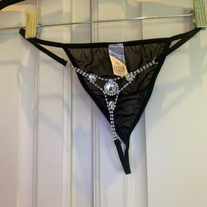 Jeweled thong size 14 brand new.